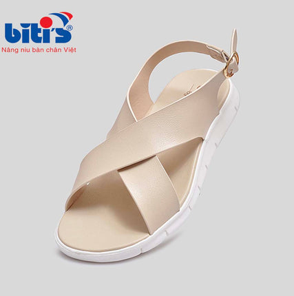 Dép Sandal Biti's Êmbrace Nữ Màu Kem Lợt BEW003100KEL