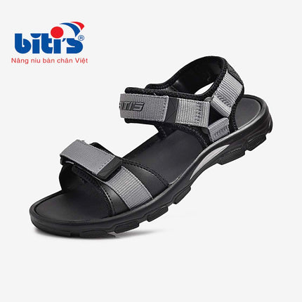 Dép Sandal PU Phun Bé Trai Biti's BPB000200XAM ( Xám )