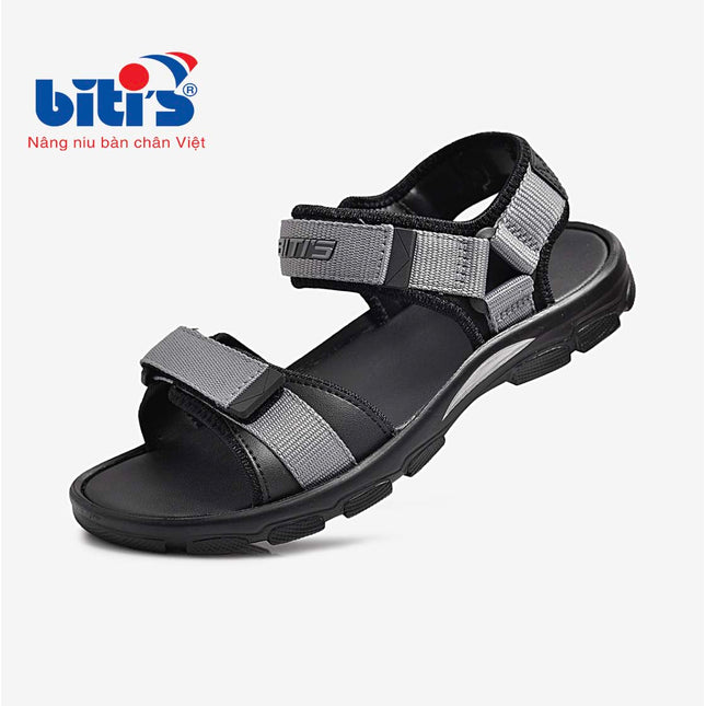 Dép Sandal PU Phun Bé Trai Biti's BPB000200XAM ( Xám )