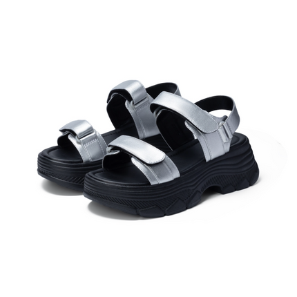 Dép Sandal Biti's Nữ Màu Bạc BPW006700BAC