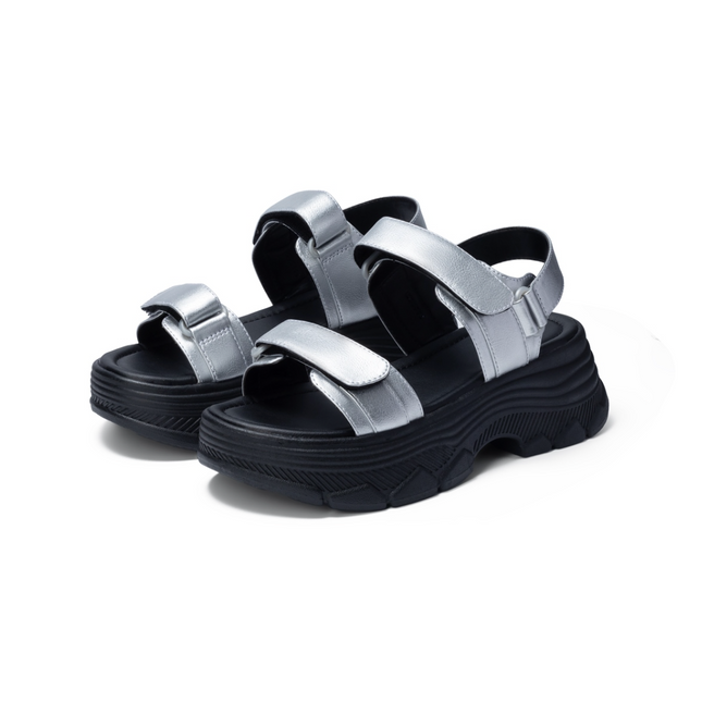 Dép Sandal Biti's Nữ Màu Bạc BPW006700BAC