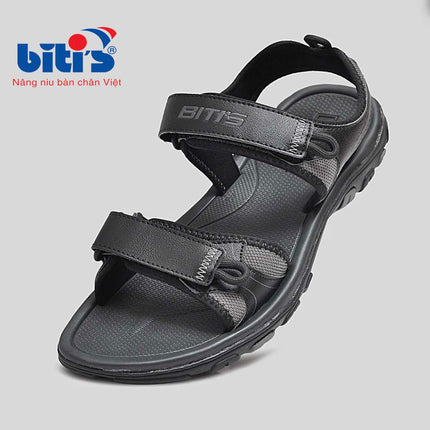 Dép Sandal Nam Biti's - Dép Quai Hậu BRM001700DEN ( Đen )