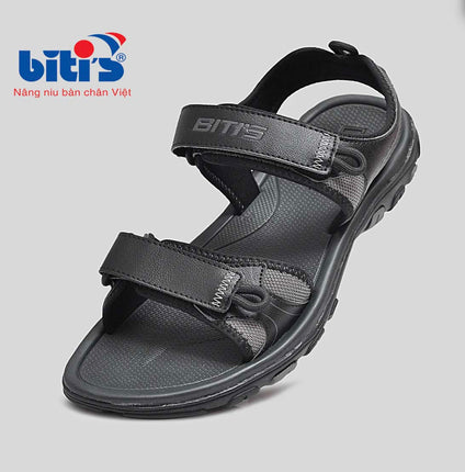 Dép Sandal Nam Biti's - Dép Quai Hậu BRM001700DEN ( Đen )