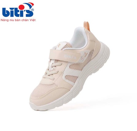 Giày Thể Thao Sneaker Bé Gái BSG007500KEM (Kem)
