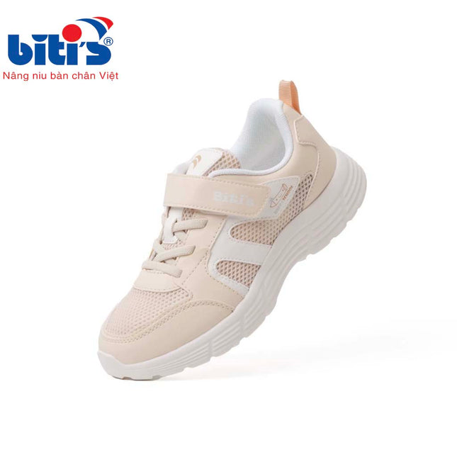 Giày Thể Thao Sneaker Bé Gái BSG007500KEM (Kem)