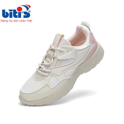 Giày Thể Thao Biti's Helio Teen Nữ Màu Kem BSG008100KEM