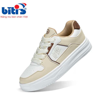 Giày Thể Thao Biti's Helio Teen Nam Nữ Màu Kem BSG009700KEM