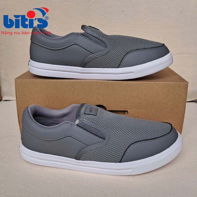 Giày Lười Thể Thao Nam Biti's BSM004000XAM ( Xám)