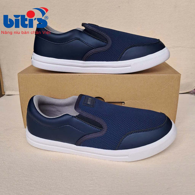 Giày Lười Thể Thao Nam Biti's BSM004000XNH ( Xanh Nhớt )