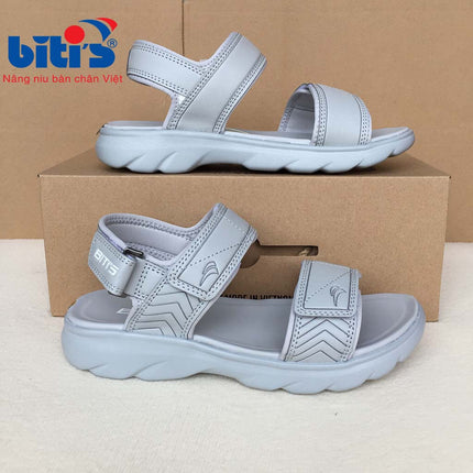 Dép Sandal Eva Phun Bé Gái Biti's DEG008000XAL (Xám Lợt)