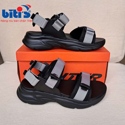 Dép Sandal Nam Biti’s Hunter 2025 Thế Hệ Mới HEM001300XAM ( Xám )