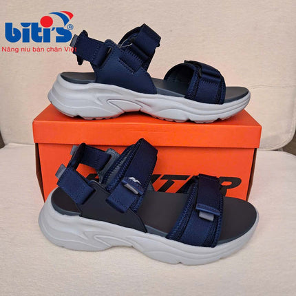 Dép Sandal Nam Biti’s Hunter 2025 Thế Hệ Mới HEM001300XNH ( Xanh Nhớt )