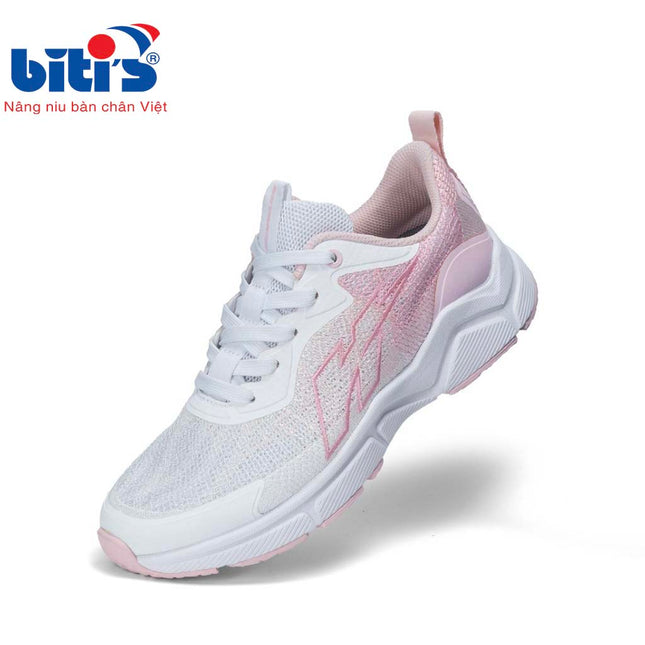 Giày Chạy Bộ Biti's Hunter Running Nữ Màu Hồng HSW003801HOG