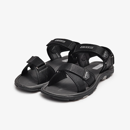 Dép Sandal Si Cao Su Nam Biti's BRM000900DEN ( Đen )