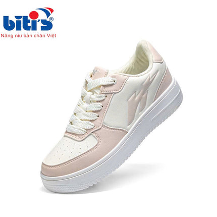 Giày Thể Thao Biti's Hunter Nữ Màu Hồng Lợt HSW009300HOL