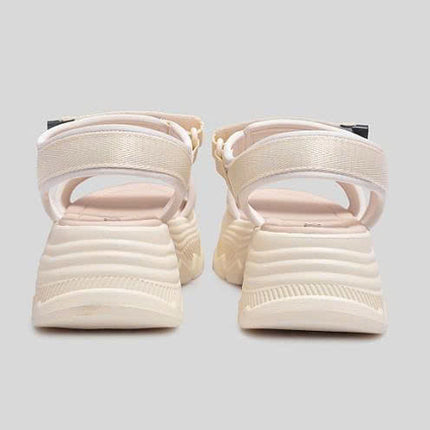 Dép Sandal Biti's Nữ Tăng Chiều Cao 6cm BPW004300KEM ( Kem )