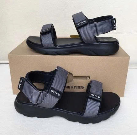 Dép Sandal Biti's Bé Trai Màu Xám BEB006300XAM