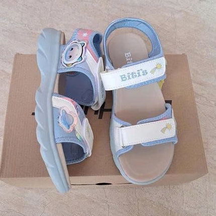 Dép Sandal Biti's Bé Gái Màu Xanh Dương Lợt BEG003400XDL