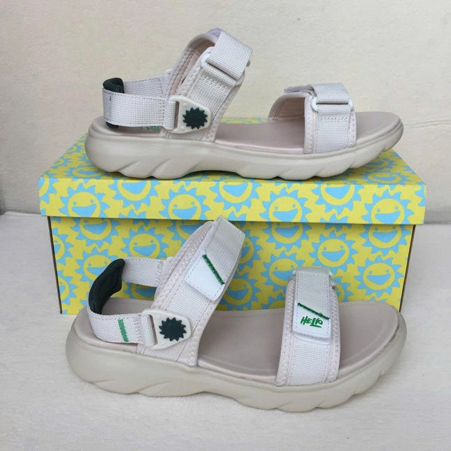 Dép Sandal Biti's Nữ Màu Kem BEG006600KEM