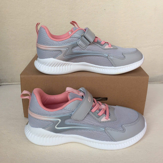 Giày Thể Thao Sneaker Bé Gái Màu Xám BSG010100XAM