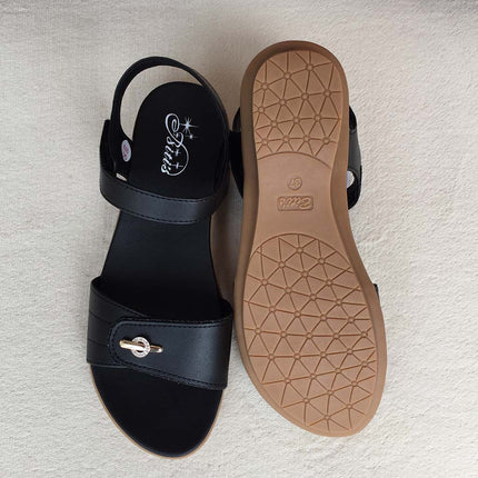 Dép Sandal Si - PU Nữ Biti's BRW000100DEN (Đen)