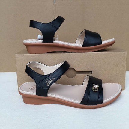 Dép Sandal Si - PU Nữ Biti's DRW014900DEN (Đen)