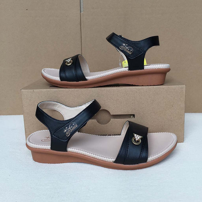 Dép Sandal Si - PU Nữ Biti's DRW014900DEN (Đen)