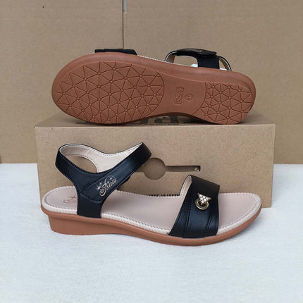 Dép Sandal Si - PU Nữ Biti's DRW014900DEN (Đen)