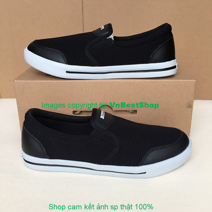 Giày Lười Thể Thao Nam Biti's DSM074500DEN (Đen)