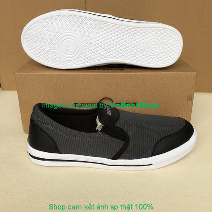 Giày Lười Thể Thao Nam Biti's DSM074500XAM (Xám)