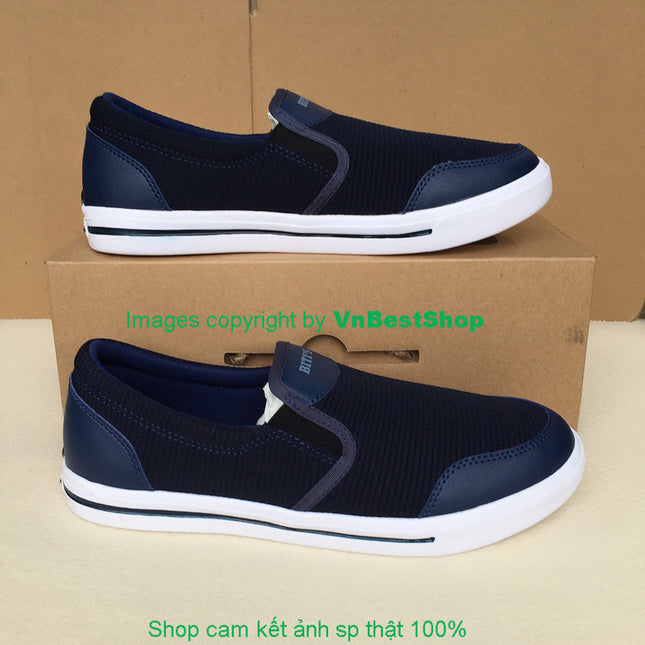 Giày Lười Thể Thao Nam Biti's DSM074500XNH (Xanh nhớt)