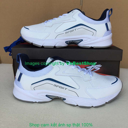 Giày Thể Thao Nam Biti's Dòng Focus DSM074733TRG (Trắng)