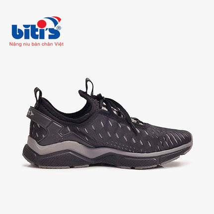 Giày Chạy Bộ Nam - Nữ Biti's Hunter Running Black DSMH08300DEN/DSWH08300DEN (Đen)