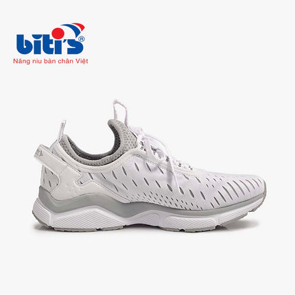 Giày Chạy Bộ Nam - Nữ Biti's Hunter Running White DSMH08300TRG/DSWH08300TRG (Trắng)