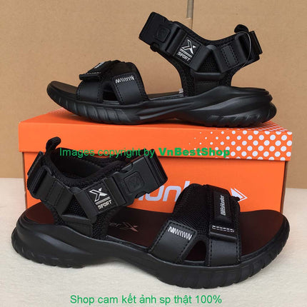 Dép Sandal Nam - Nữ Bitis Hunter HEM000300DEN/HEW000300DEN (Đen)
