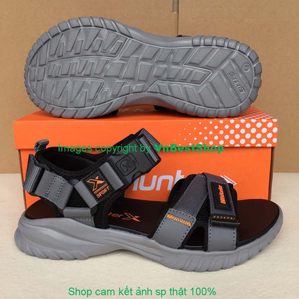 Dép Sandal Nam Bitis Hunter HEM000300XAM (Xám)