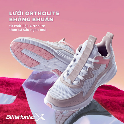 Giày Thể Thao Nữ Biti's Hunter X Wavy Collection HSW001400KEM (Kem)